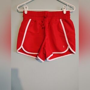 Red Women's Athletic Shorts